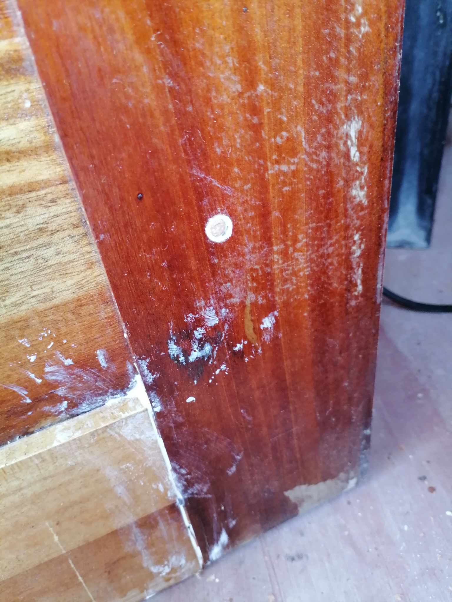 Sagging door repair photo 4